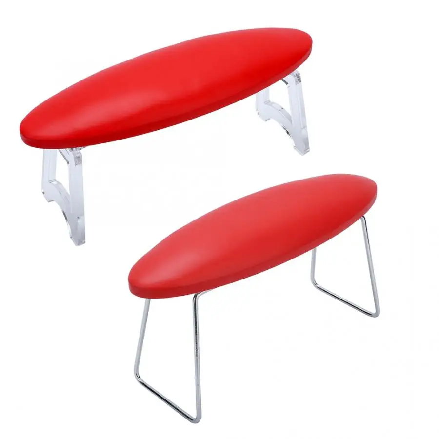 

2 Types Nail Art Hand Pillow Hand Arm Rest Holder Cushion Washable Table Mat Manicure Tools