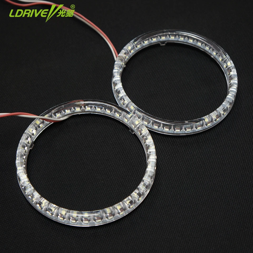 2 шт. автомобильный Стайлинг 3014 SMD светодиодсветодиодный кольца с ореолом 95 мм