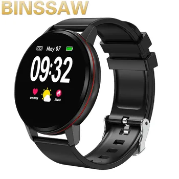 

BINSSAW S01 Bluetooth Smart Watch Fashion Activity Fitness tracker Blood Pressure Heart Rate Monitor Smartwatch For IOS Android