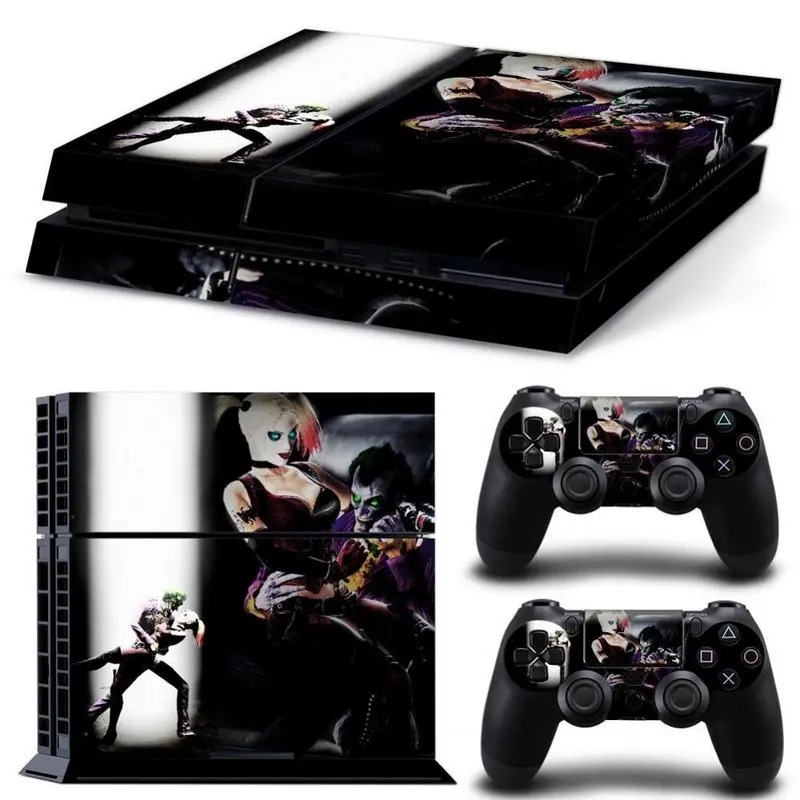 Joker для PS4, Виниловая наклейка для sony playstation 4, консоль и 2 контроллера, наклейка, аксессуары для игр - Цвет: 8