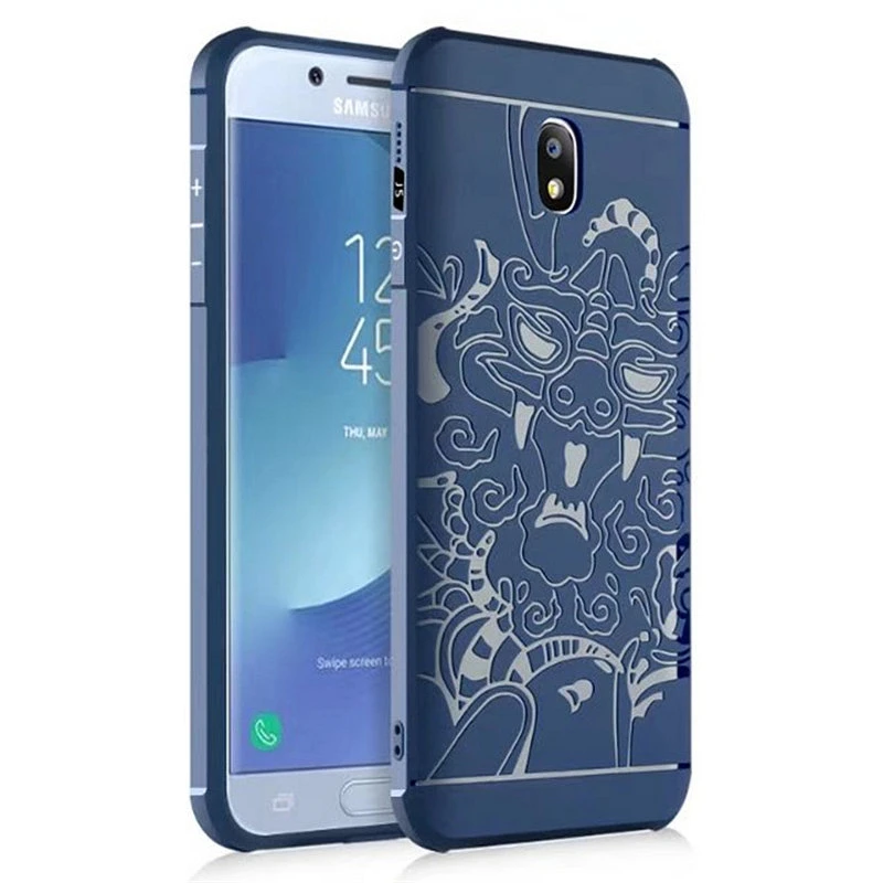 MLLSE 3D Stereo Relief Painting Dragon Back Cover For Samsung Galaxy J330 J530 J730 2017 Soft Silicon Matte TPU Phone Fundas (5)