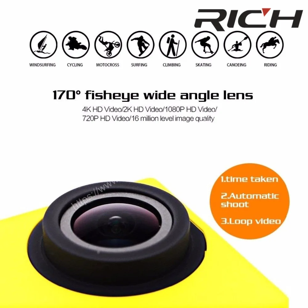  Action Camera Ultra HD 4K Touch Screen WiFi 2.0