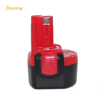 

Doscing 1Pcs New BAT048 Replacement Ni-CD 9.6V 2000mAh Rechargeable Batteries Power Tools Battery for Bosch Drill PSR 960