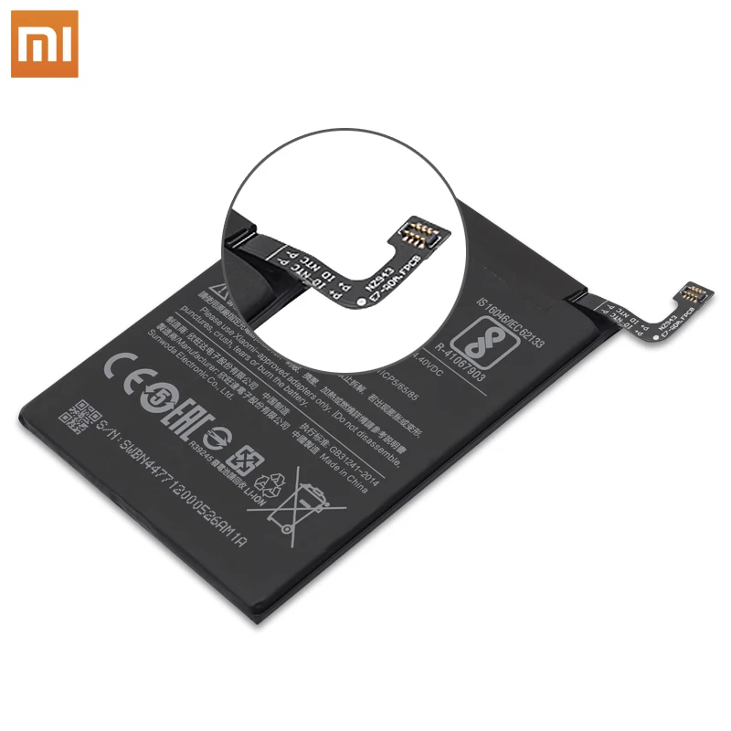 Xiao Mi аккумулятор для мобильного телефона 4000 мАч Xiaomi Redmi 5 Plus высокая емкость