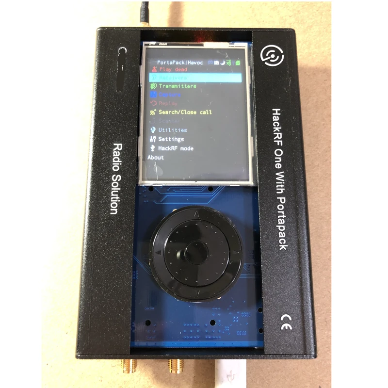 

New version PortaPack 0.5ppm TCXO PORTAPACK with metal case FOR HACKRF ONE SDR Software Defined radio Offline GPS simulator