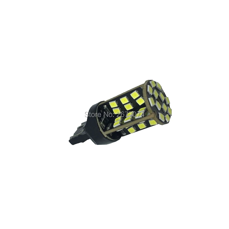 10 Вт DC12V белый T20 7443 W21W 60SMD 2835 Светодиодный свет светодиодный светильник чипы светодиодный свет лампы Обратный лампы 2 шт. JTCL206-ly