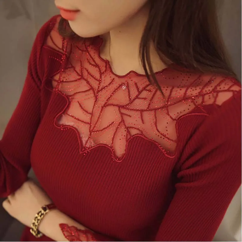 2016-New-Arrival-Women-s-Fashion-Brand-Spring-Autumn-Style-Thin-Lace-Knitted-Sweater-Women-Sexy