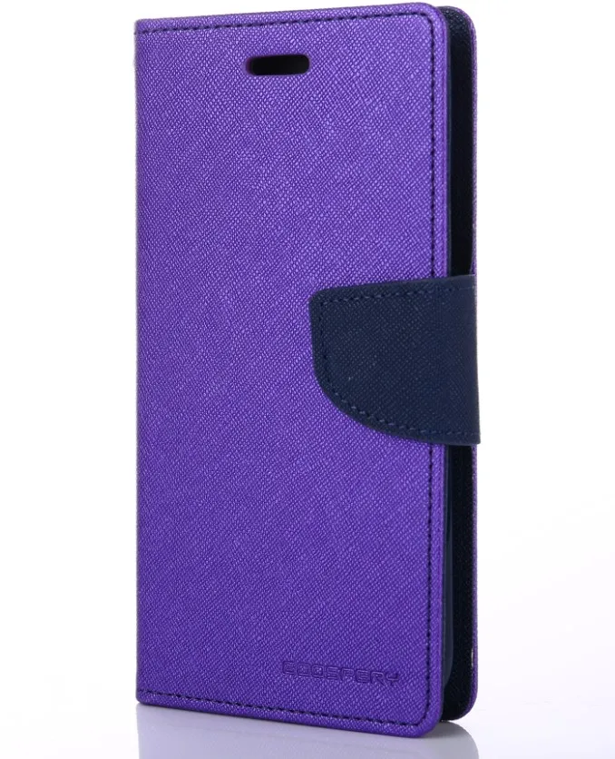 Чехол-книжка MERCURY для samsung Galaxy A10 A20 A30 A40 A50 A70 - Цвет: purple and navy