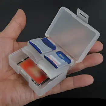 

9 Slots Seal Pouch Micro Potable CF Carrying Memory Card Case Holder