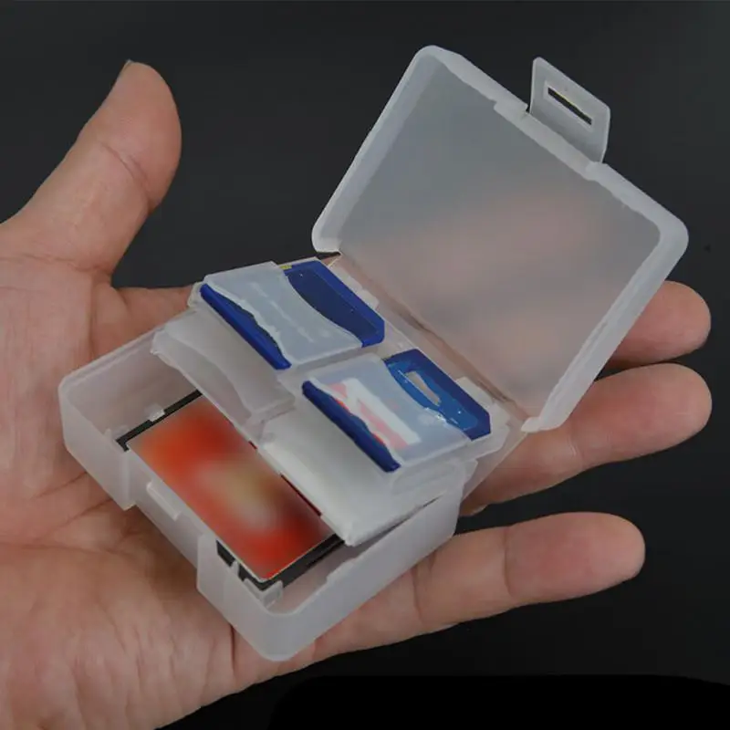 

9 Slots Seal Pouch Micro SD Potable CF Carrying Memory Card Case Holder