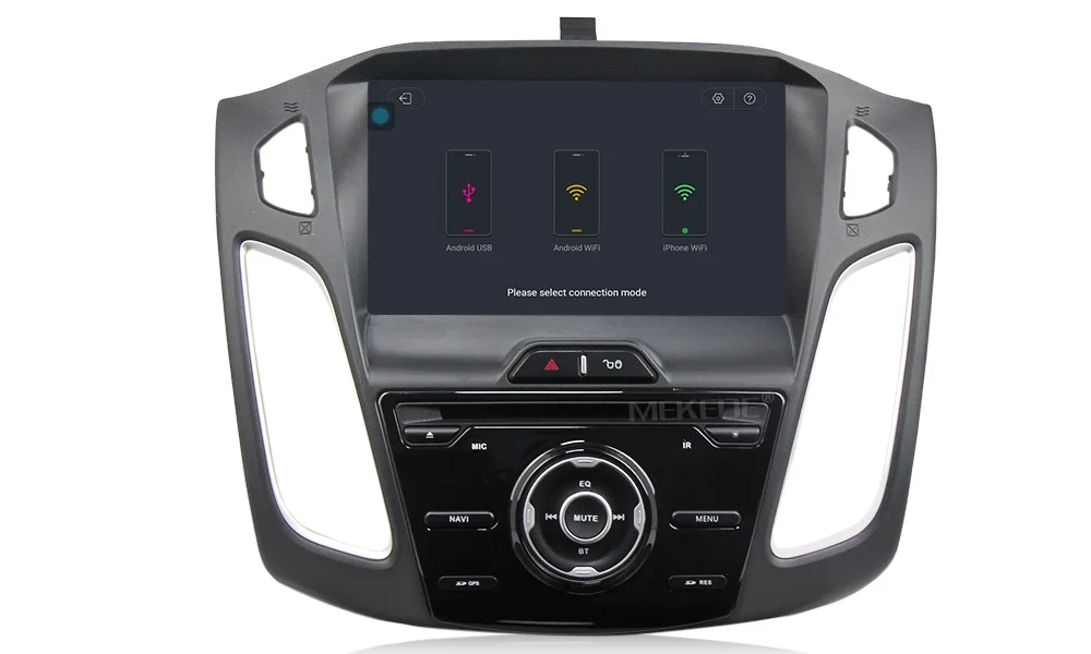 Flash Deal MEKEDE in stock AutoRadio fit for Ford focus 2011-2015 with android 7.1 quad core system support GPS Navigation wifi bluetooth 10