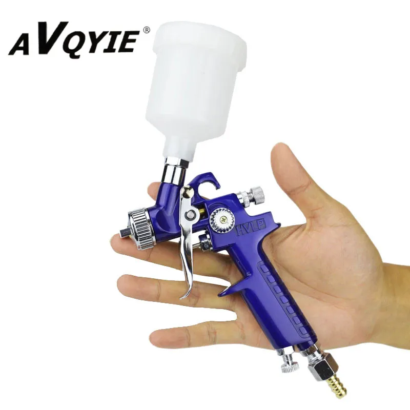 Hot Sale 0.8MM/1.0MM Nozzle H 2000 Professional HVLP Spray Gun Mini Air