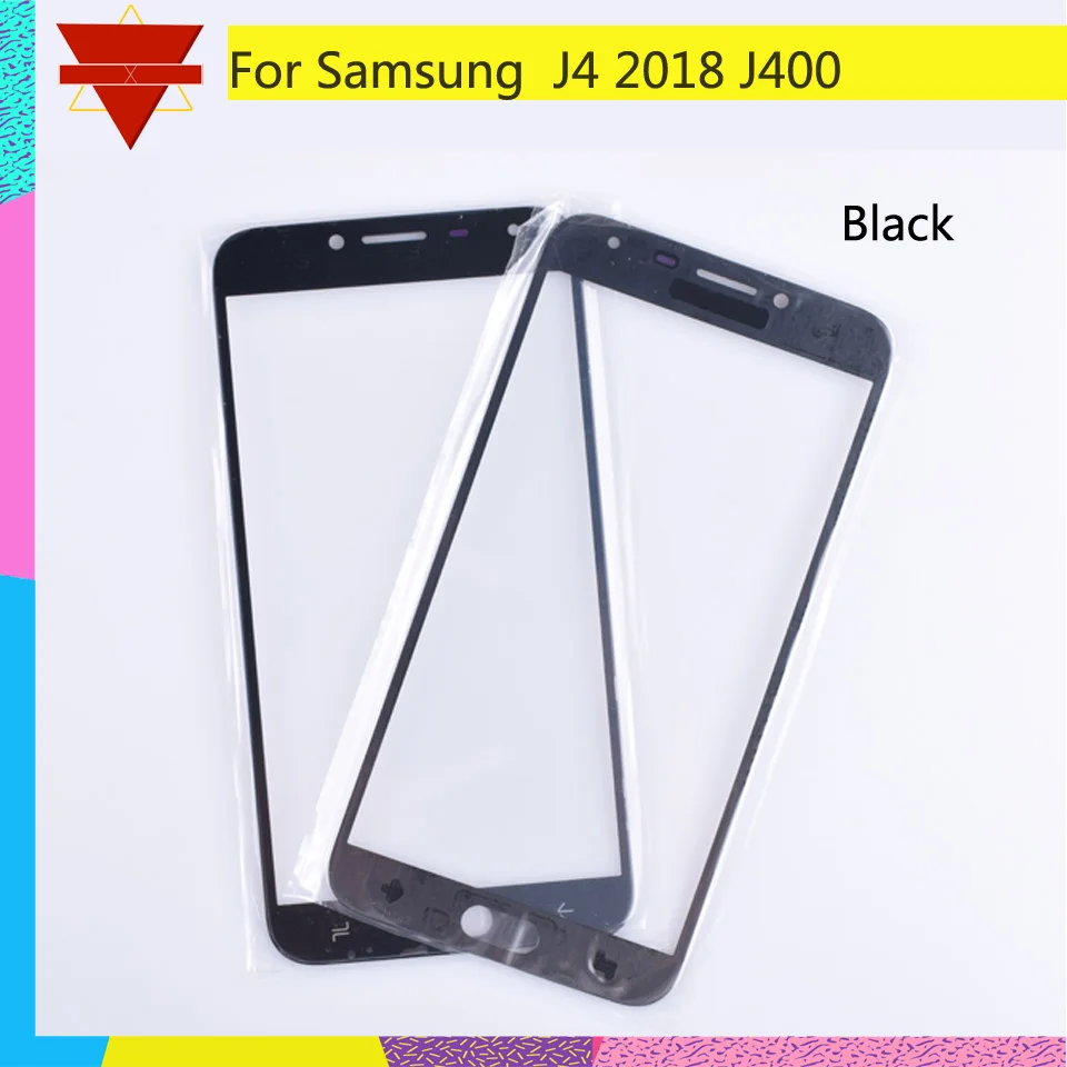 10 шт./лот для samsung Galaxy J4 J400 SM-J400F J400F/DS J400G/DS J400G сенсорный экран передний внешний стеклянный сенсорный экран объектива