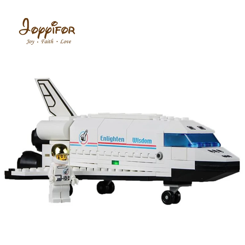 Joyifor 125 шт. Космический Шаттл обнаружения строительные блоки 3D модель самолета