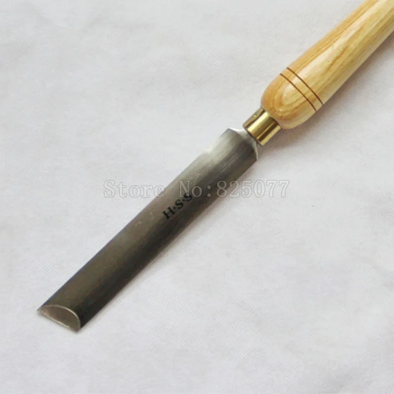 1PCS A2014-A Oval Beveled Knife Wood Lathe Turning HSS Woodturning Tools,Tools for Carving Wood,Carving Chisel JF1624