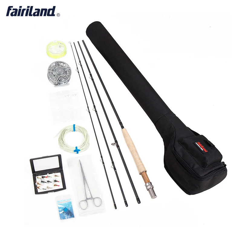 Buy Fly Fishing set 5/6 Starter kit, 2.7m carbon
