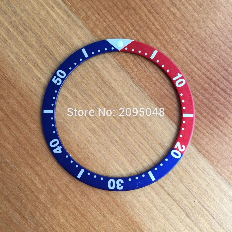 Светящиеся часы pepsi bezels со вставками петля для Seiko Diver/ProPex GMT мужские/женские части часов синий и красный черный инструменты