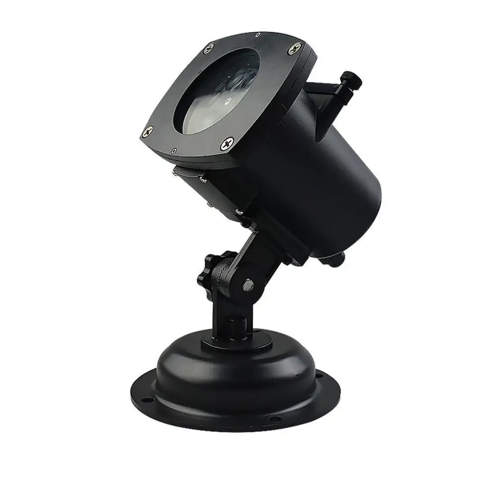 

12 PCS Per Set Film Light Projector High-power 5W Courtyard Waterproof LED Christmas Light Square Garden Outdoor Pin Lawn Lamp