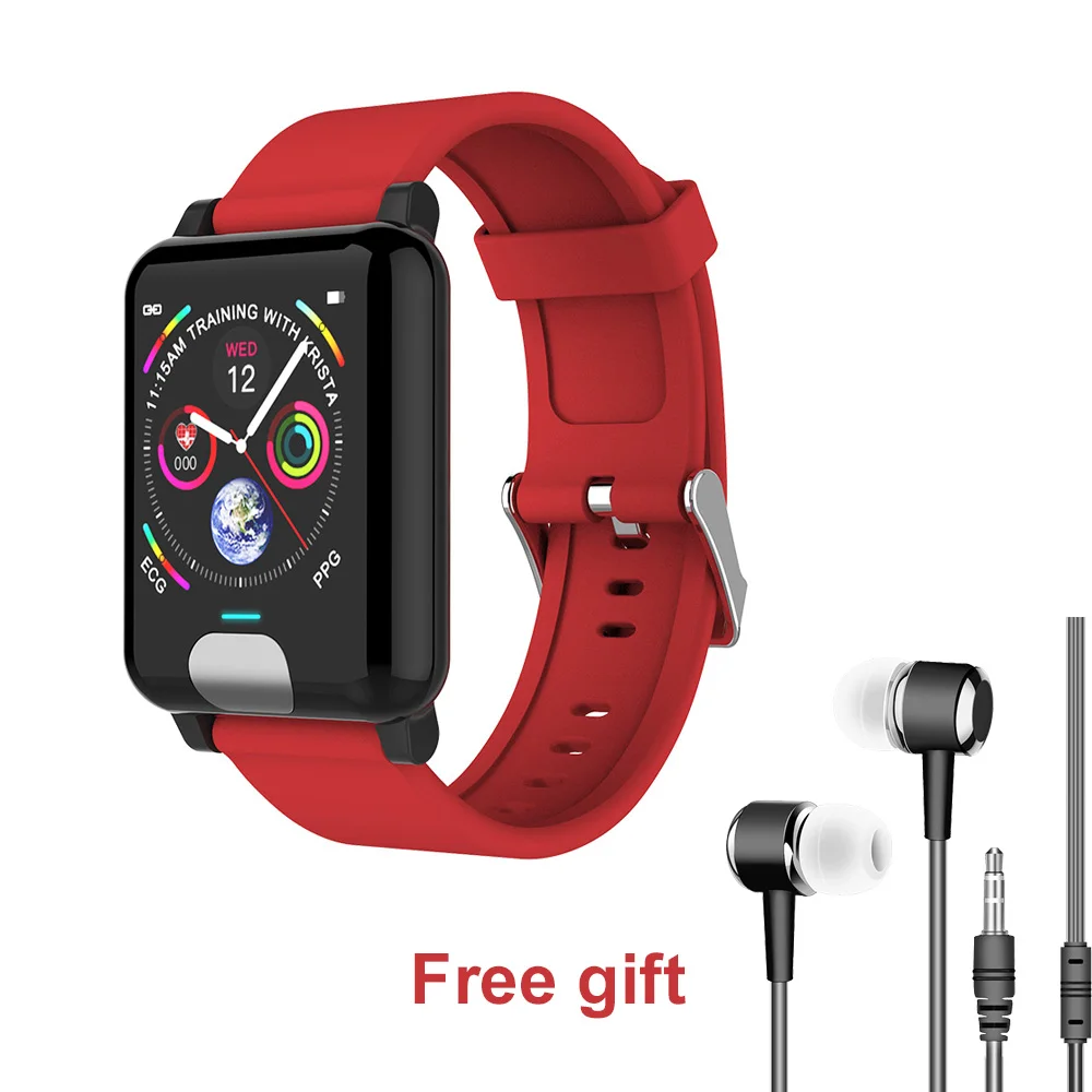 

Timethinker Smartwatch ECG PPG Smart Bracelet Heart Rate Blood Pressure Monitor Fitness Tracker GPS Pk for Apple Watch