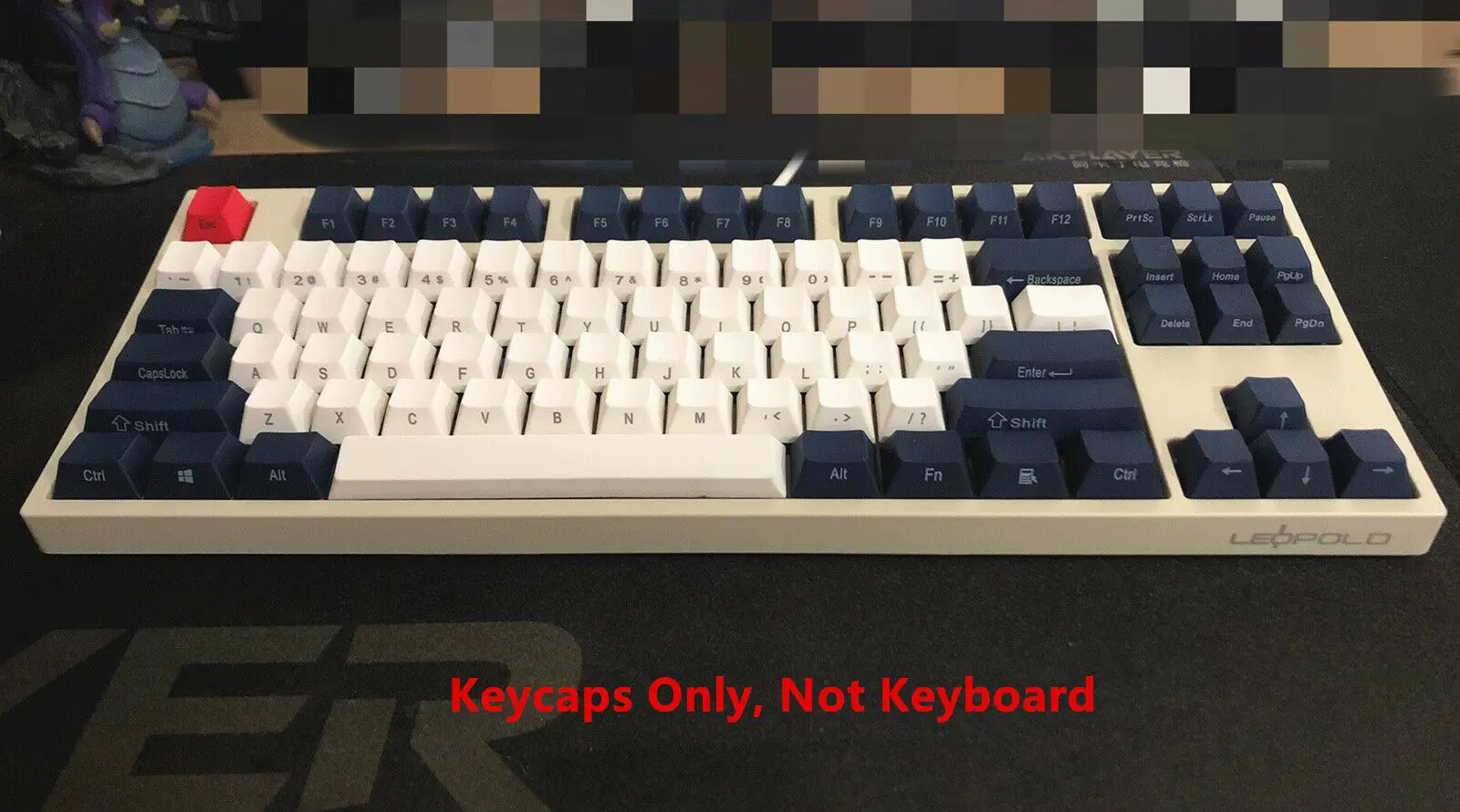 

87/104 Keys Royal Navy Style Thick PBT Keycap OEM Height ANSI Keycaps Key Cap for Cherry MX Mechanical Gaming Keyboard