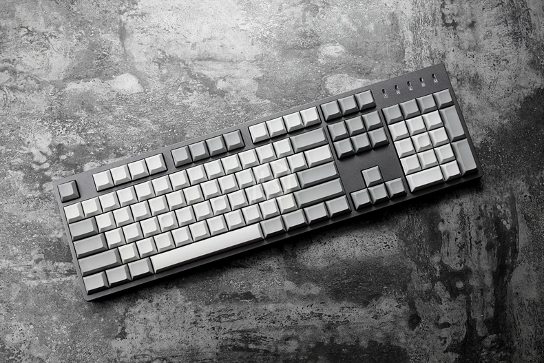 Dsa pbt пустой светильник градиентный нейтрально-серый фильтр колпачки 60% gh60 poker2 xd64 87 104 xd75 xd96 xd84 cosair k70 razer blackwidow планка jj40 jj50