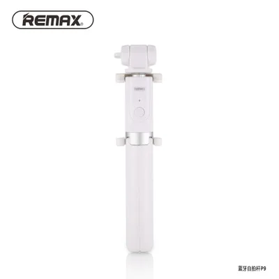 Белый REMAX P9 селфи палка штатив Bluetooth 3,0 Портативный монопод выдвижной ручной штатив держатель для iPhone samsung телефонов - Цвет: Белый
