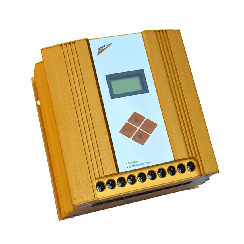 

MPPT 12v 24v wind hybrid street light controller street light controller 500w solar wind hybrid controller