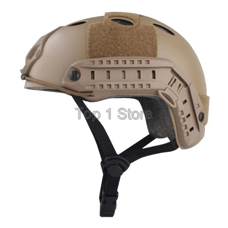 8 видов цветов EMERSON Быстрый Шлем с защитными Goggle PJ Тип Спорт на открытом воздухе безопасности Тактические страйкбол шлемы