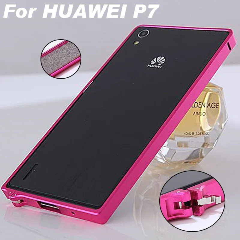 Huawei Ascend P7 Metal Frame Case Aluminum Hippocampal buckle Bumper Cover for Cases |