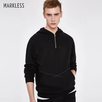 

Markless Sportswear Hoodies Men 2018 Autumn Hooded Sweatshirts Loose Casual Pullover Hoodie sudaderas para hombre WYA8401M