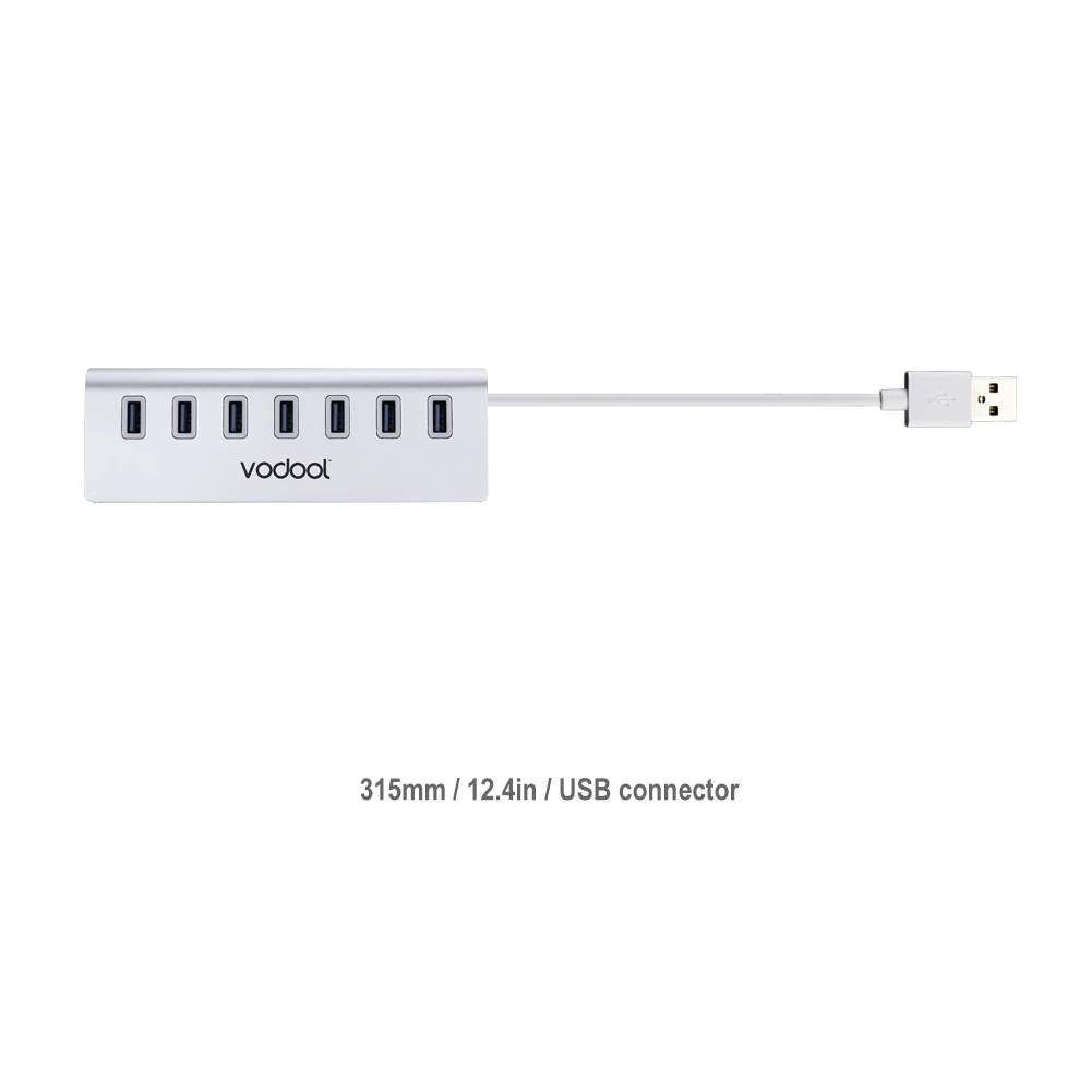 USB 3.0 HUBs Super fast Speed 5Gbps 7 Ports USB Splitter usb charger for Win 10 laptop PC Computer Peripherals