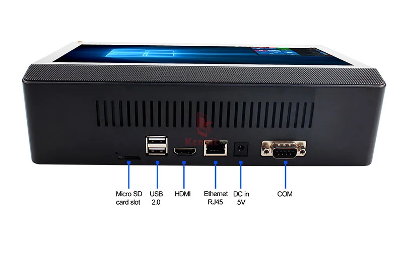 Mini PC de escritorio de computadora Tablet PC todo en uno A9 Windows 10 Home 10,1 \