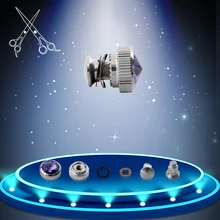 100 компл./лот стрижка ножницы металлический подшипник винты со стразами волосы ножницы ремонт запасных частей наборы