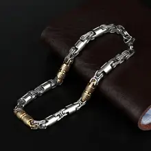 Модные мужские из нержавеющей стали бамбуковые цепи Пряжка для браслета на запястье украшения вечерние