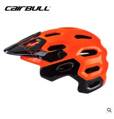 Cairbull MTB велосипед ралли спринтинг велосипедный шлем Casco Ciclismo горный велосипед Регулируемый козырек шлем безопасности шлем - Цвет: orange with black