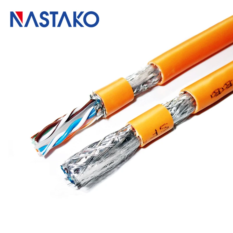 Cat6 Cable Double Shielded Rj45 Network Cable Cat 6 Sftp 23awg