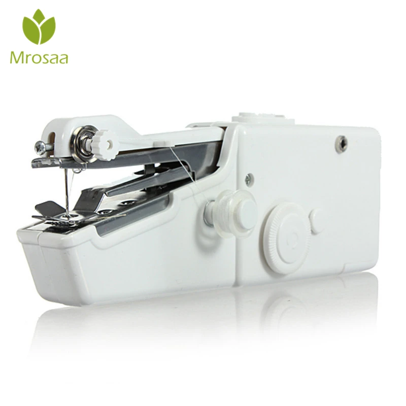 Mrosaa Travel Portable Sewing Machine Electric Handheld Household Cordless Stitch handy Stitch Cordless mini Sewing machine Tool