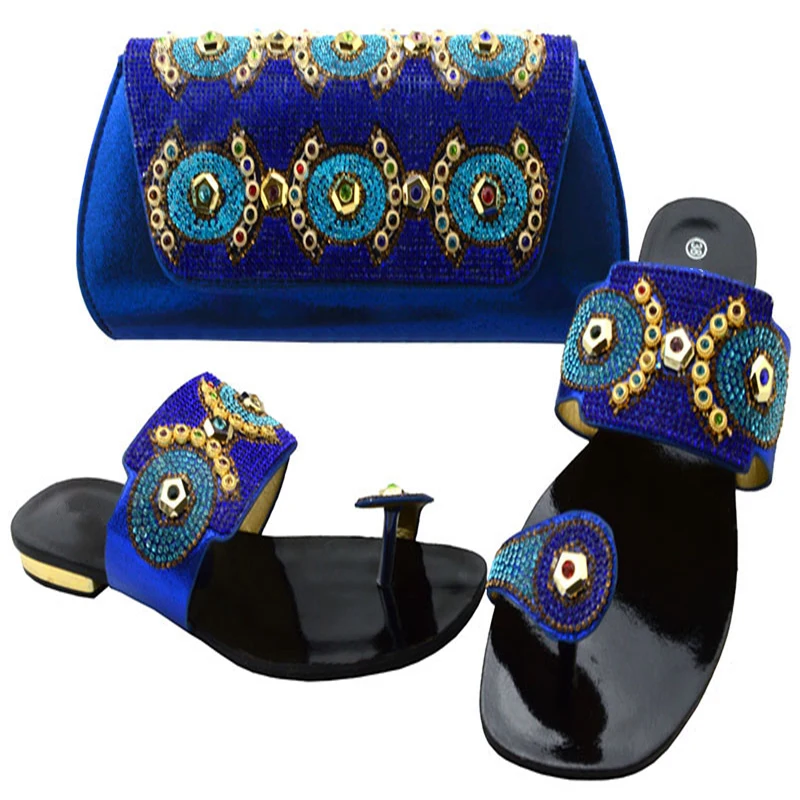 Новейший комплект из женских туфель и сумочки в африканском стиле; комплект из женских туфель и сумочки черного цвета для вечеринок; итальянская женская обувь с сумочкой в комплекте