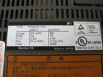 

USED 100% TESTED RYS401S3-VVS RYS401S3-VVS AC SERVO DRIVE RYS401S3-VVS