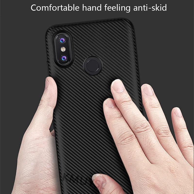 

Luxury Carbon Fiber Case For Xiaomi Mi 8 A1 A2 Lite 5X 6X Redmi 6A 4A Note 7 6 Pro 5 Plus 5A Prime Note 4X 4 Global PocoF1 Cover