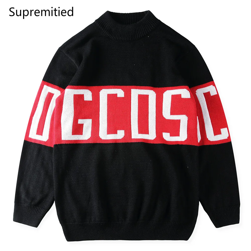GCDS Sweaters men Shark Hip Hop Fashion Pullover women