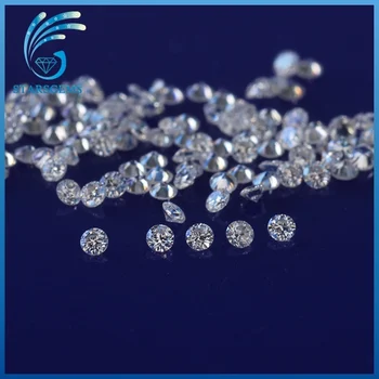 

EF white color 1ct/pack 0.8mm round shape brilliant cut moissanites loose stone beads for jewelry making retail price