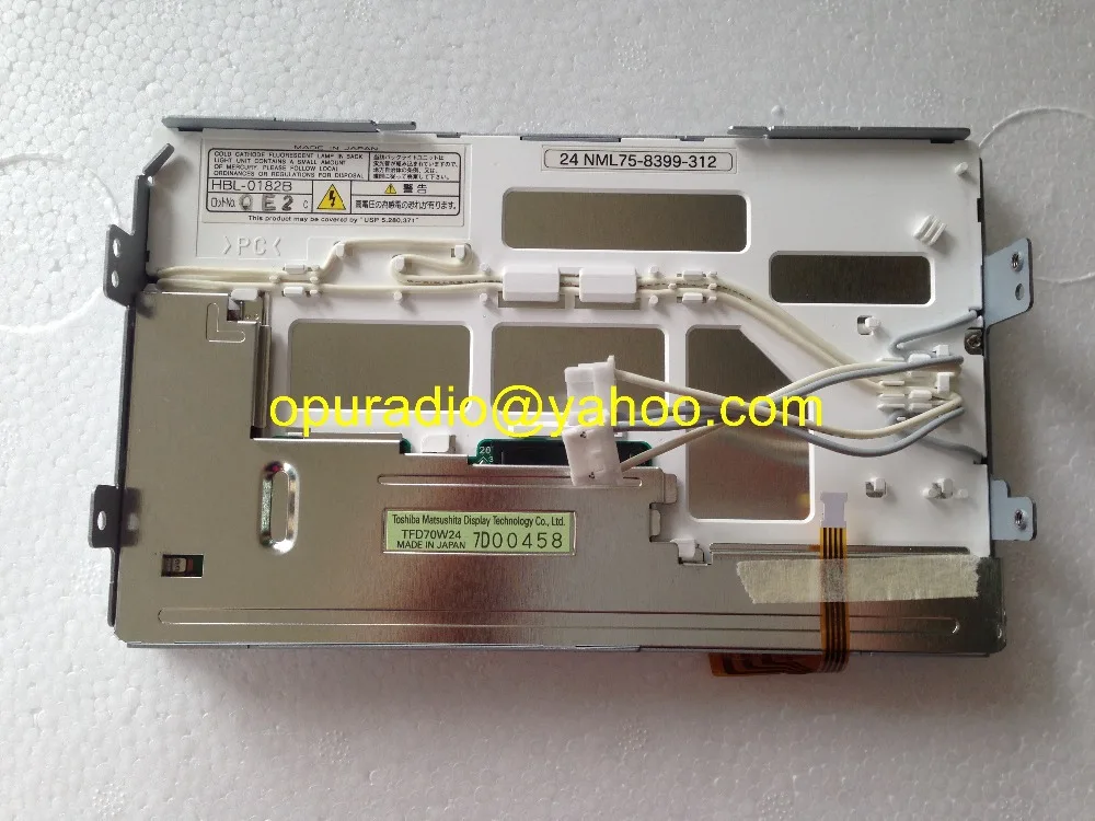Matsushita 7-дюймовый дисплей TFD70W24 ЖК-модуль с сенсорным экраном монитор для Ford Mondeo MK3