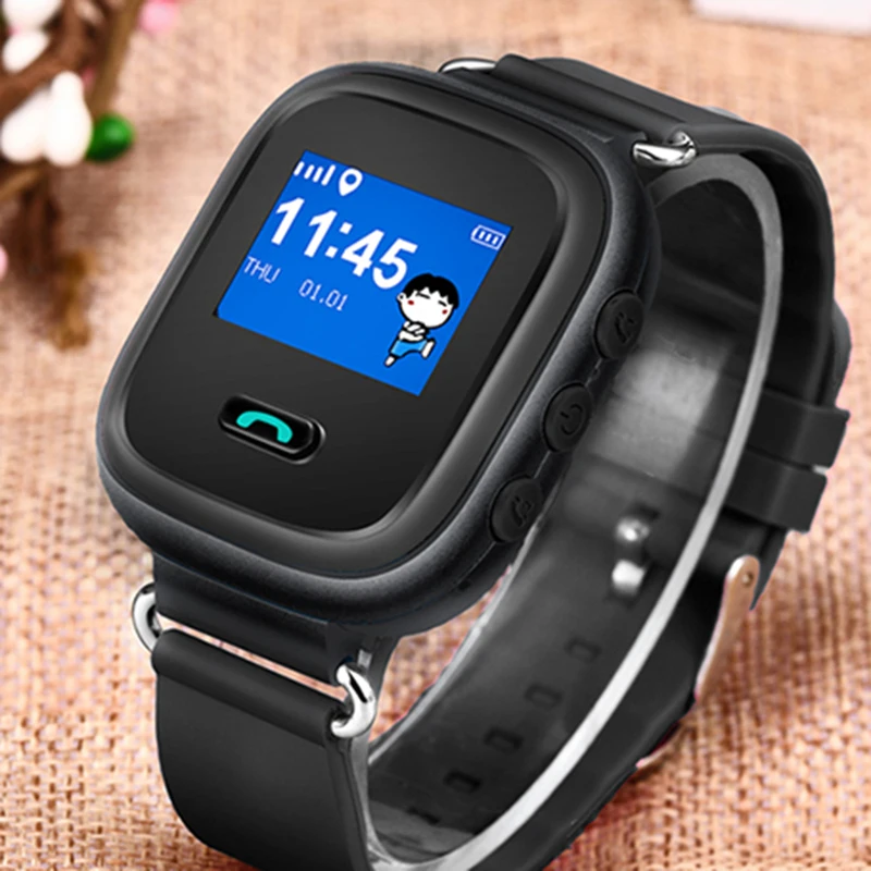 

New Children's Smart Watch Supports Android Mobile Phone SIM Card LBS Positioning Tracker Information Reminder Digital Watches