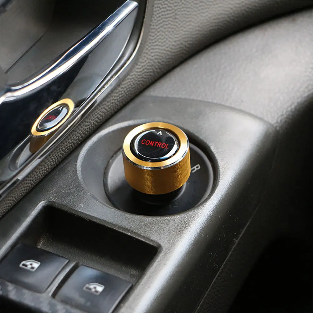 Автомобильное зеркало заднего вида кнопочная ручка Поворотная регулятор громкости накладка стикер для Шевроле Cruze Malibu Trax
