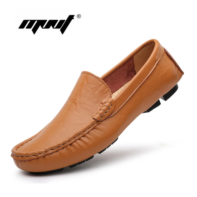 Handmade Men Flats Shoes Soft Leather Men Loafers ,Casual Plus Size ...