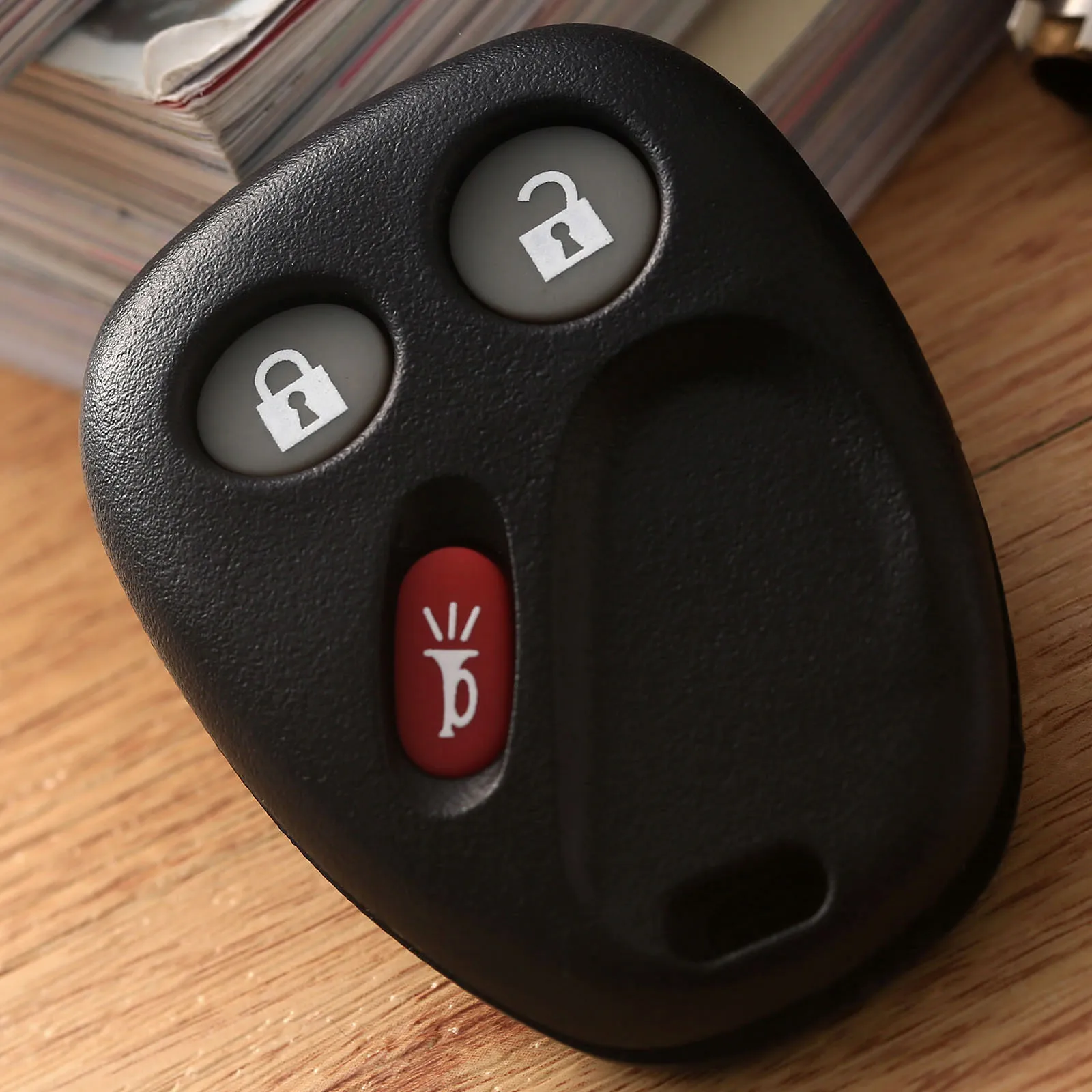Auto Car Replacement Remote Key Shell For Cadillac GMC Chevrolet Keyless Entry Fob Clicker Transmitter Case Cover W/Pad 3 Button