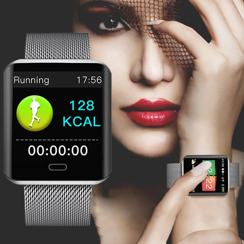 

Luxury Sport Smart Watch Women Ladies For Android IOS Smartwatch Female Fitness Tracker Electronics Smart Clock Wach Smart-watch