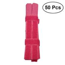 

50Pcs Nylon Cable Charging Straps Tie Wraps Keeper Soft Cable Wrapper Earphone Wrap Winder Wire Ties Cord Organizer