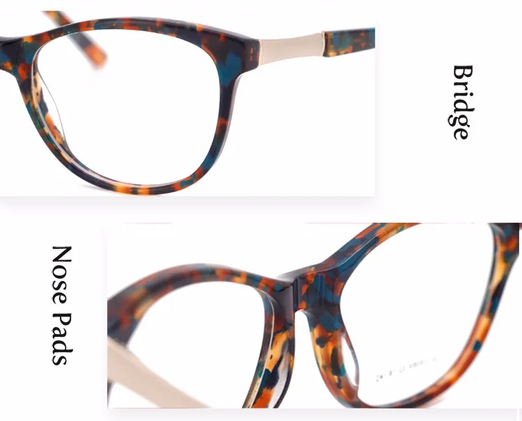 Fashion Unisex Designer High Quality Eyeglasses Frames Vintage Spectacle Amber Eyegalsses (14)